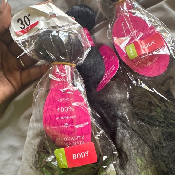 Melodie Body wave bundles 28 30 inches 2 3 4 bundles 100% HUMAN HAIR - Picture 3 of 3